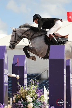 Warwickshire’s Nick Skelton and Carlo Repeat Victory in $32,000 WEF Challenge Cup 